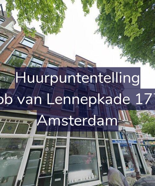 Foto gevel Huurpuntentelling voor Jacob van Lennepkade 177-H, Amsterdam