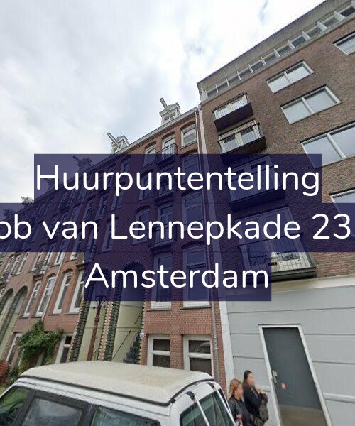Foto gevel Huurpuntentelling voor Jacob van Lennepkade 235-2, Amsterdam