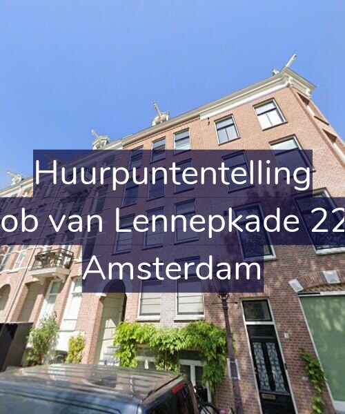 Foto gevel Huurpuntentelling voor Jacob van Lennepkade 22-O, Amsterdam