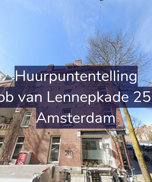 Foto gevel Huurpuntentelling voor Jacob van Lennepkade 257-2, Amsterdam