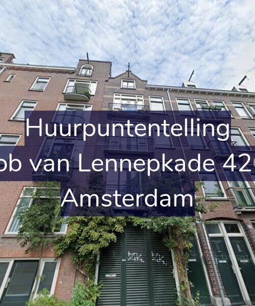 Foto gevel Huurpuntentelling voor Jacob van Lennepkade 420-C, Amsterdam
