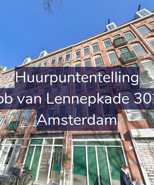 Foto gevel Huurpuntentelling voor Jacob van Lennepkade 302-D, Amsterdam