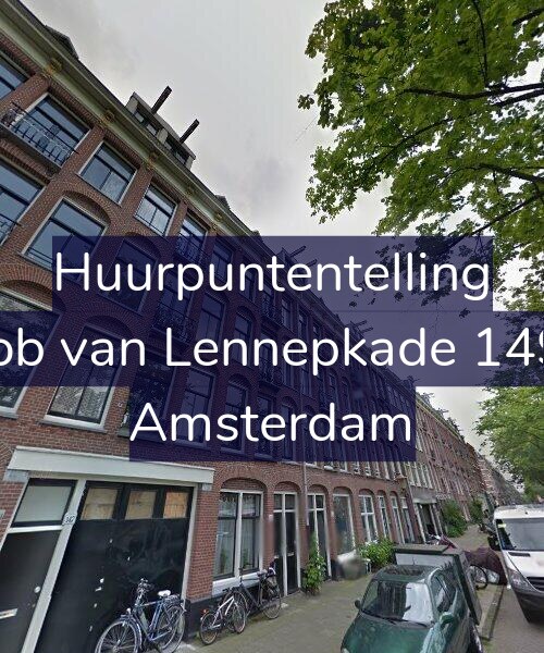 Foto gevel Huurpuntentelling voor Jacob van Lennepkade 149-H, Amsterdam