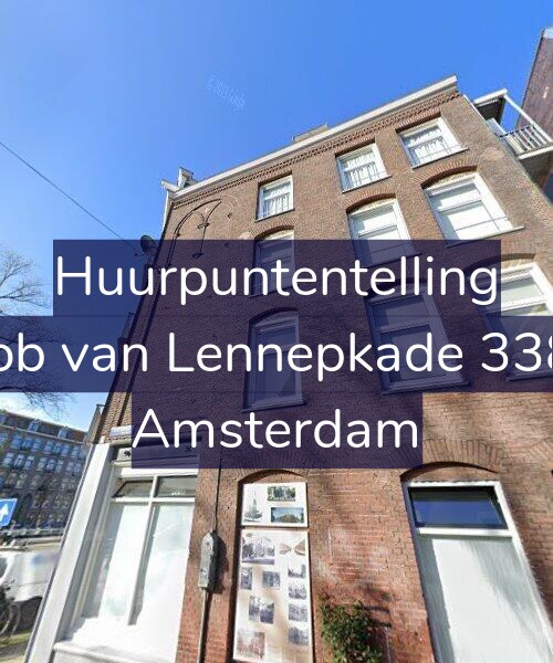 Foto gevel Huurpuntentelling voor Jacob van Lennepkade 338-H, Amsterdam