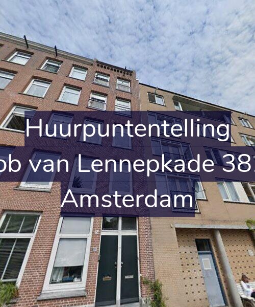 Foto gevel Huurpuntentelling voor Jacob van Lennepkade 382-A, Amsterdam