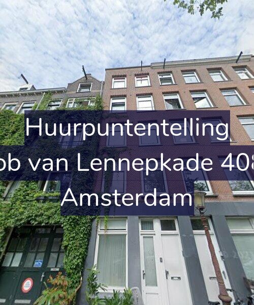 Foto gevel Huurpuntentelling voor Jacob van Lennepkade 408-H, Amsterdam