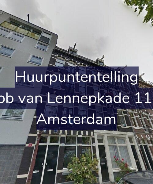 Foto gevel Huurpuntentelling voor Jacob van Lennepkade 113-3, Amsterdam