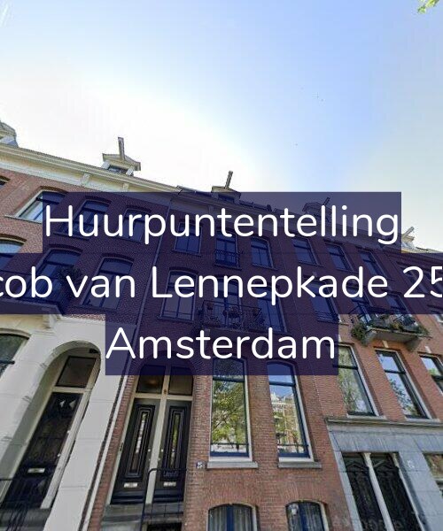 Foto gevel Huurpuntentelling voor Jacob van Lennepkade 25-2, Amsterdam