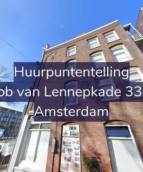 Foto gevel Huurpuntentelling voor Jacob van Lennepkade 338-3, Amsterdam