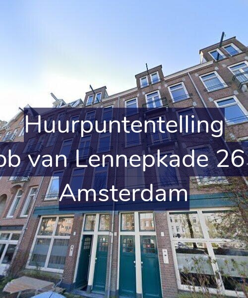 Foto gevel Huurpuntentelling voor Jacob van Lennepkade 265-A, Amsterdam