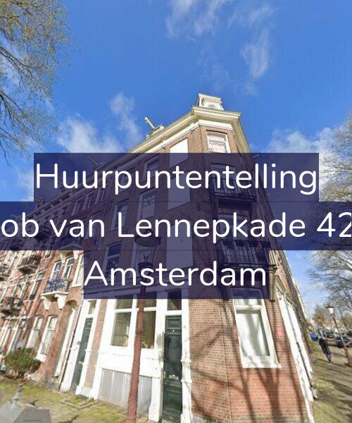 Foto gevel Huurpuntentelling voor Jacob van Lennepkade 42-H, Amsterdam