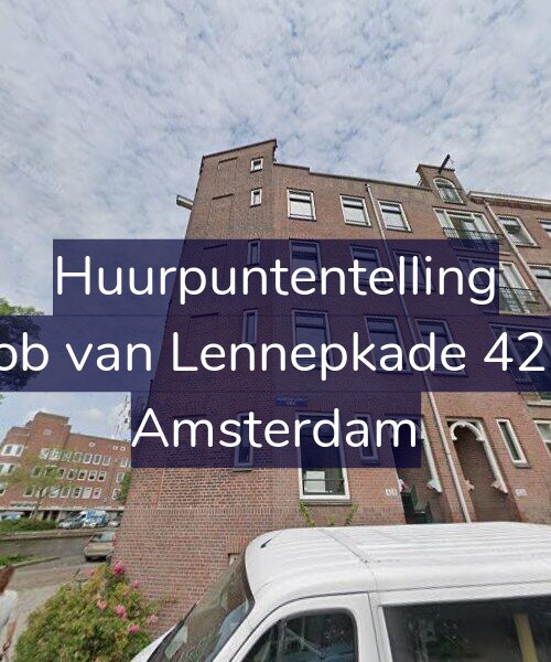 Foto gevel Huurpuntentelling voor Jacob van Lennepkade 428-2, Amsterdam