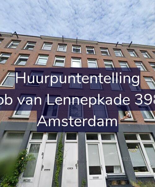 Foto gevel Huurpuntentelling voor Jacob van Lennepkade 398-H, Amsterdam