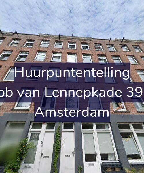 Foto gevel Huurpuntentelling voor Jacob van Lennepkade 398-2, Amsterdam