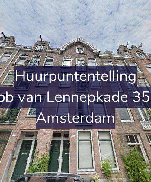 Foto gevel Huurpuntentelling voor Jacob van Lennepkade 356-3, Amsterdam