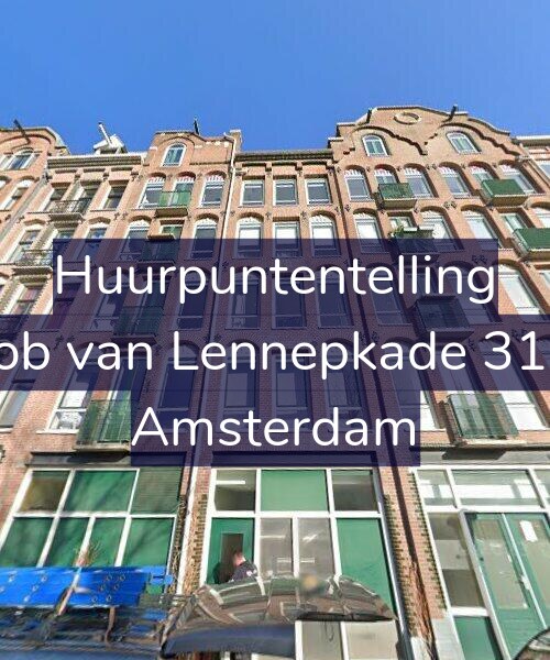 Foto gevel Huurpuntentelling voor Jacob van Lennepkade 314-F, Amsterdam