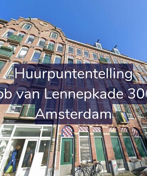 Foto gevel Huurpuntentelling voor Jacob van Lennepkade 306-D, Amsterdam