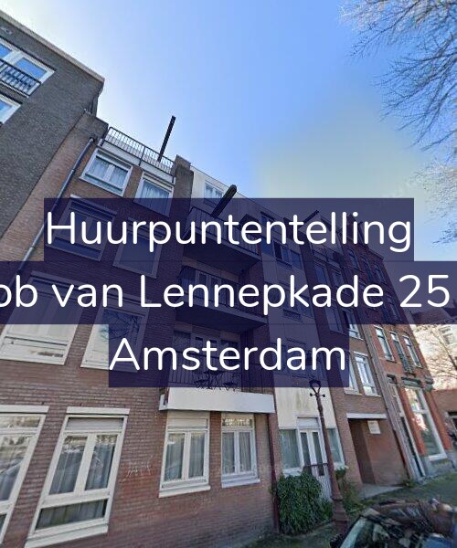 Foto gevel Huurpuntentelling voor Jacob van Lennepkade 251-A, Amsterdam