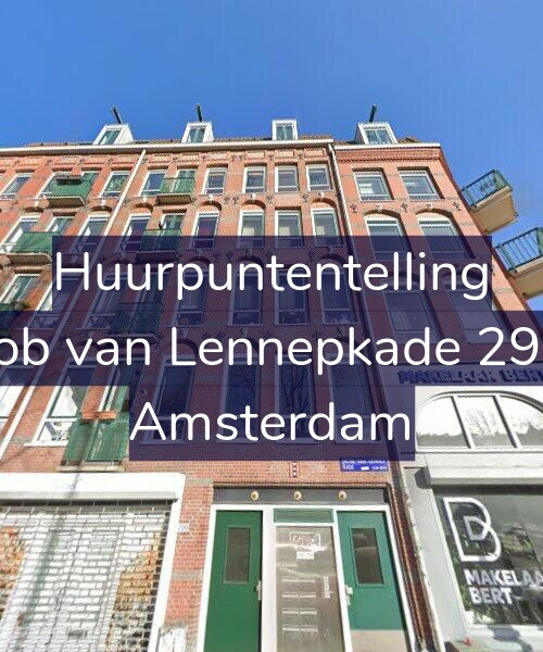 Foto gevel Huurpuntentelling voor Jacob van Lennepkade 294-F, Amsterdam
