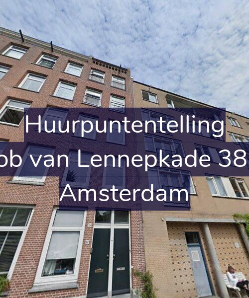 Foto gevel Huurpuntentelling voor Jacob van Lennepkade 382-E, Amsterdam