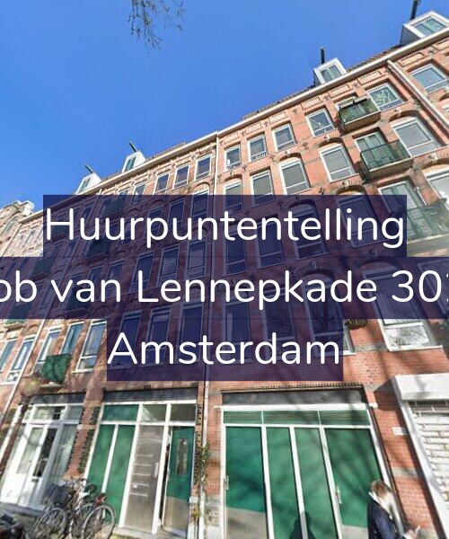 Foto gevel Huurpuntentelling voor Jacob van Lennepkade 302-A, Amsterdam