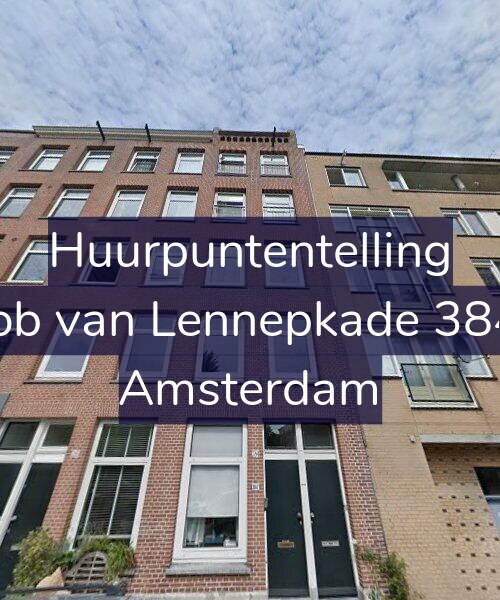 Foto gevel Huurpuntentelling voor Jacob van Lennepkade 384-H, Amsterdam