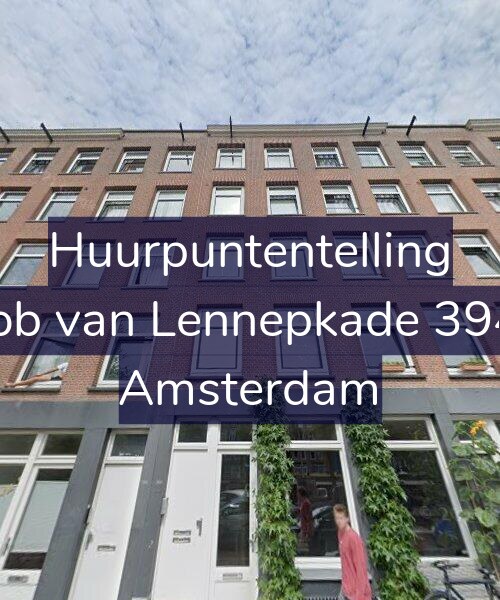 Foto gevel Huurpuntentelling voor Jacob van Lennepkade 394-H, Amsterdam