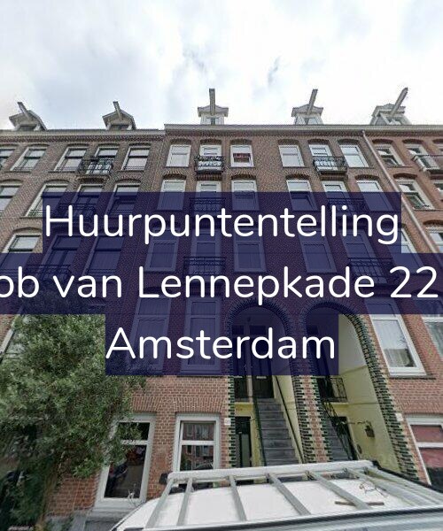 Foto gevel Huurpuntentelling voor Jacob van Lennepkade 229-1, Amsterdam