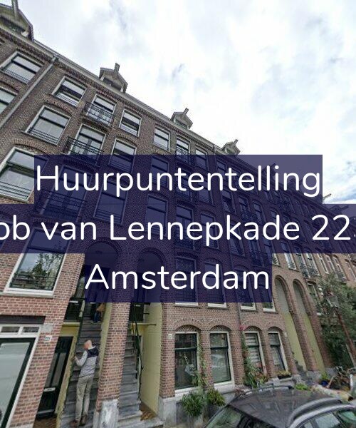 Foto gevel Huurpuntentelling voor Jacob van Lennepkade 223-C, Amsterdam