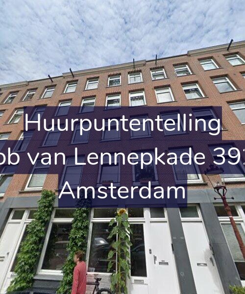 Foto gevel Huurpuntentelling voor Jacob van Lennepkade 392-H, Amsterdam