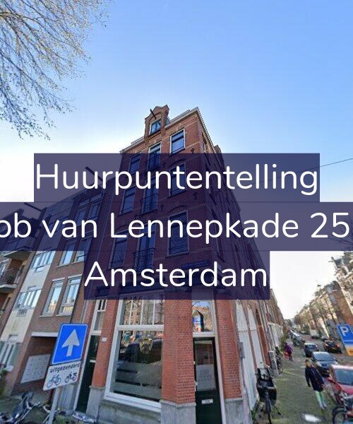 Foto gevel Huurpuntentelling voor Jacob van Lennepkade 255-3, Amsterdam