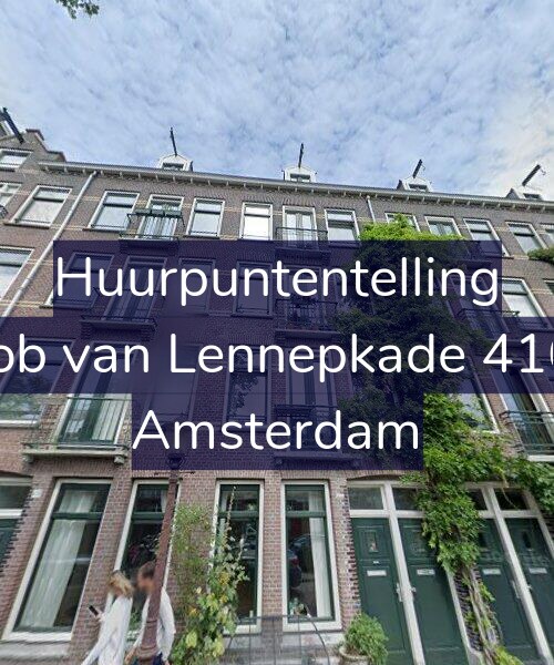 Foto gevel Huurpuntentelling voor Jacob van Lennepkade 416-A, Amsterdam