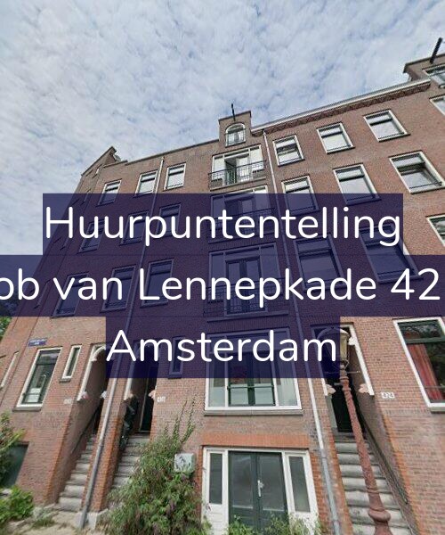 Foto gevel Huurpuntentelling voor Jacob van Lennepkade 426-3, Amsterdam