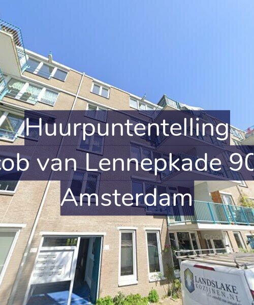 Foto gevel Huurpuntentelling voor Jacob van Lennepkade 90-B, Amsterdam