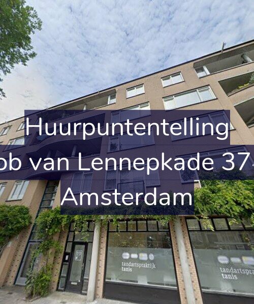 Foto gevel Huurpuntentelling voor Jacob van Lennepkade 374-C, Amsterdam