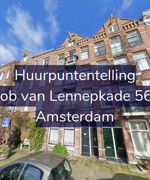 Foto gevel Huurpuntentelling voor Jacob van Lennepkade 56-H, Amsterdam