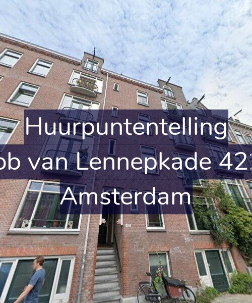 Foto gevel Huurpuntentelling voor Jacob van Lennepkade 422-H, Amsterdam