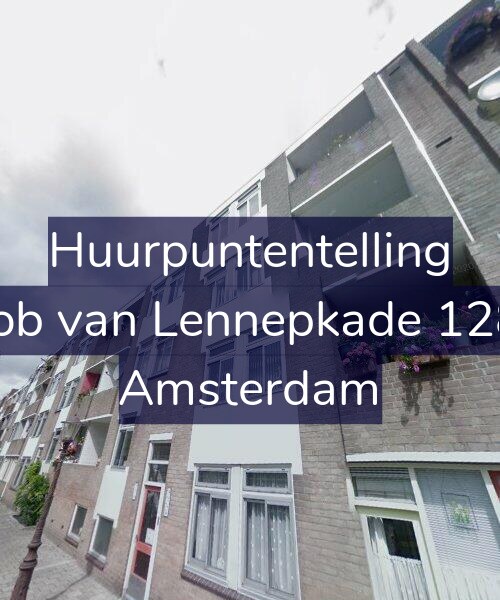 Foto gevel Huurpuntentelling voor Jacob van Lennepkade 128-B, Amsterdam