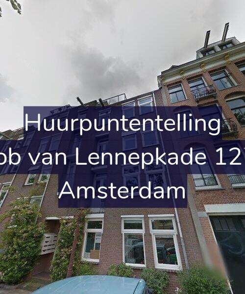 Foto gevel Huurpuntentelling voor Jacob van Lennepkade 127-B, Amsterdam