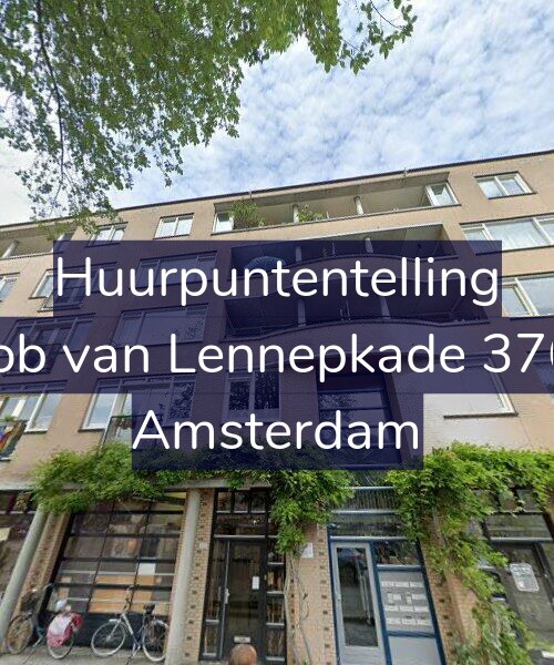 Foto gevel Huurpuntentelling voor Jacob van Lennepkade 376-A, Amsterdam