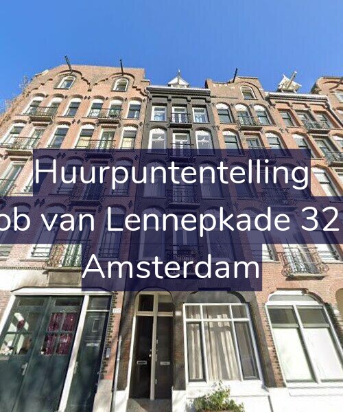 Foto gevel Huurpuntentelling voor Jacob van Lennepkade 328-1, Amsterdam