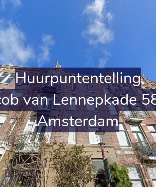 Foto gevel Huurpuntentelling voor Jacob van Lennepkade 58-2, Amsterdam