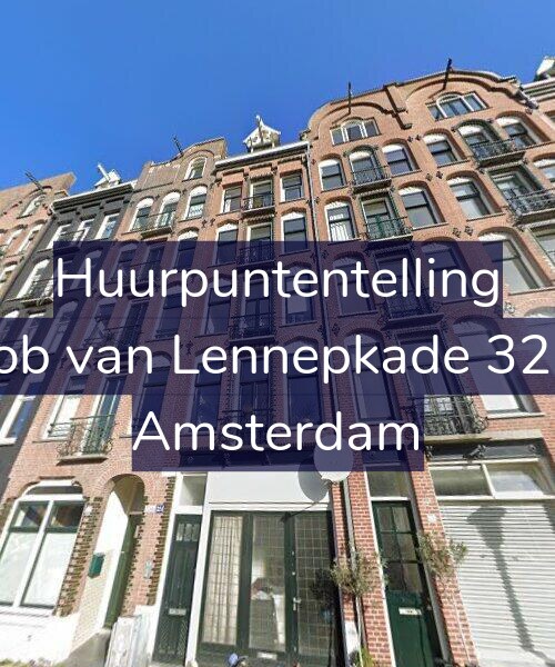 Foto gevel Huurpuntentelling voor Jacob van Lennepkade 324-2, Amsterdam