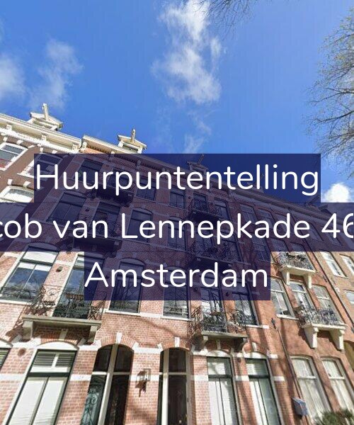 Foto gevel Huurpuntentelling voor Jacob van Lennepkade 46-2, Amsterdam