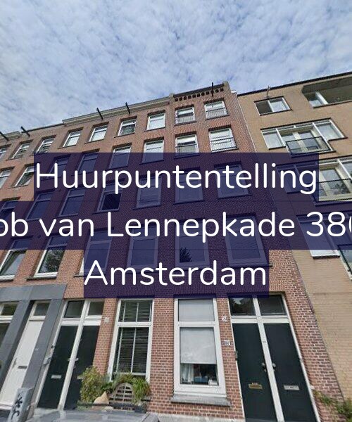 Foto gevel Huurpuntentelling voor Jacob van Lennepkade 386-H, Amsterdam