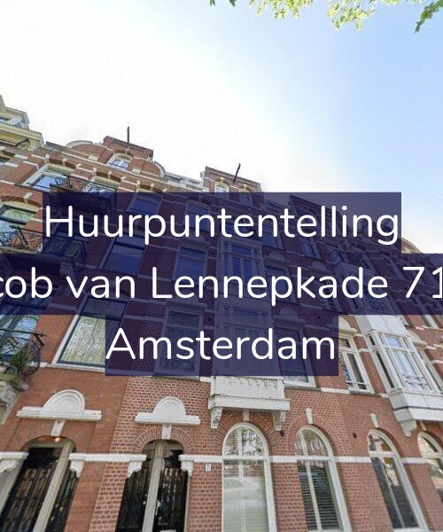 Foto gevel Huurpuntentelling voor Jacob van Lennepkade 71-2, Amsterdam