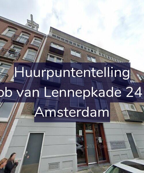 Foto gevel Huurpuntentelling voor Jacob van Lennepkade 241-B, Amsterdam