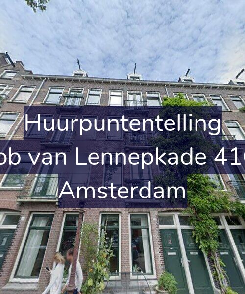 Foto gevel Huurpuntentelling voor Jacob van Lennepkade 416-B, Amsterdam