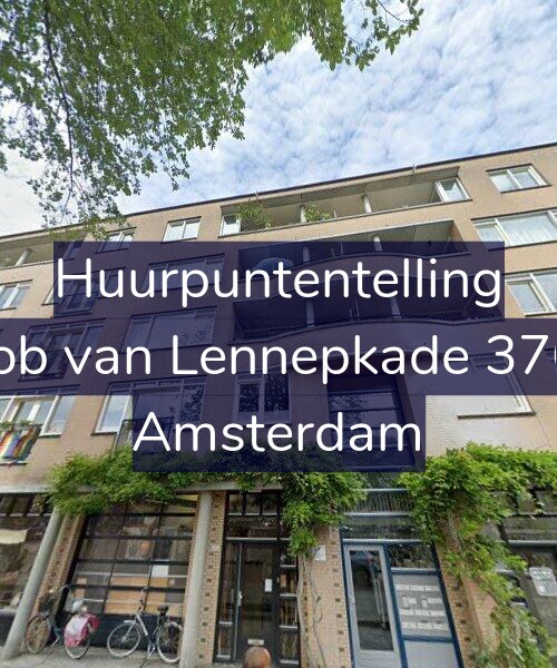 Foto gevel Huurpuntentelling voor Jacob van Lennepkade 376-C, Amsterdam