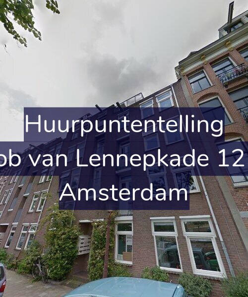 Foto gevel Huurpuntentelling voor Jacob van Lennepkade 125-C, Amsterdam